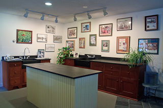 Vermont Soapstone showroom in Perkinsville, VT